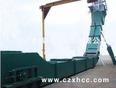 MZ型埋刮板輸送機(jī)是一種在封閉的巨形斷面殼體內(nèi),借助于運動著的刮板鏈條來輸送散狀物料的連續(xù)運輸設(shè)備.由于在輸送物料時,刮板鏈條全部埋在物料之中,故稱為埋刮板輸送機(jī).